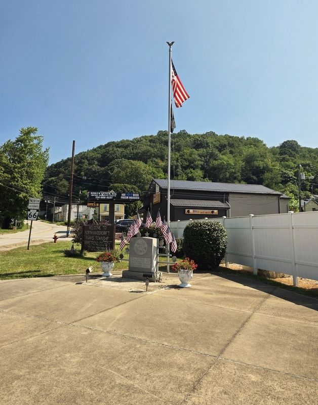 Parks Township Veterans Memorial image. Click for full size.