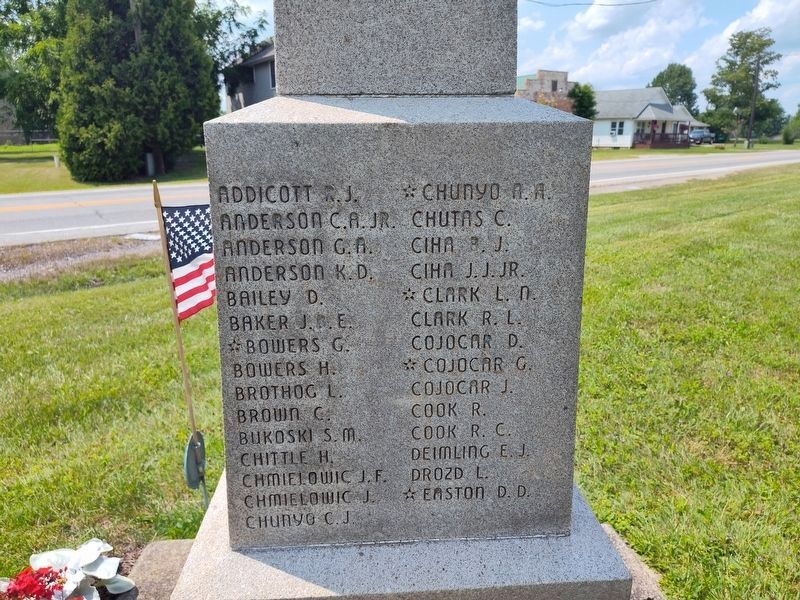 Colebrook World War II Memorial image. Click for full size.