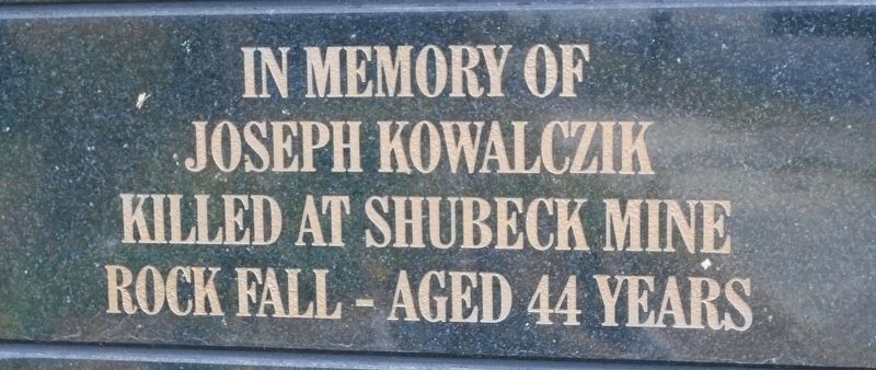 Punxsutawney Area Coal Miner & Railroader Memorial Tile image. Click for full size.