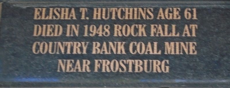 Punxsutawney Area Coal Miner & Railroader Memorial Tile image. Click for full size.