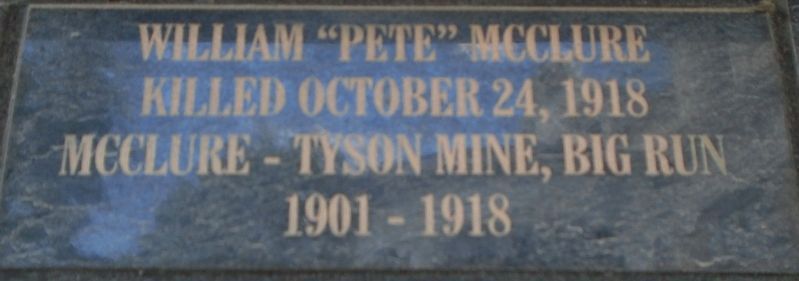 Punxsutawney Area Coal Miner & Railroader Memorial Tile image. Click for full size.