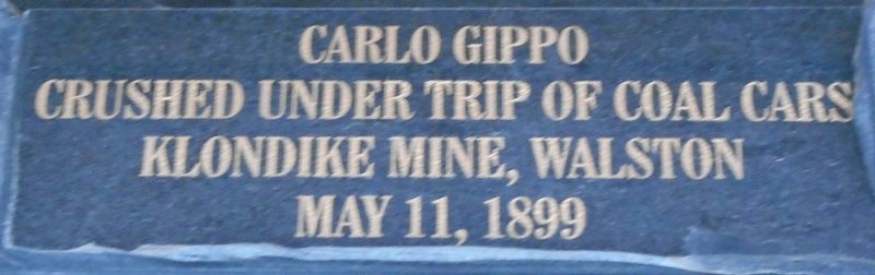 Punxsutawney Area Coal Miner & Railroader Memorial Tile image. Click for full size.