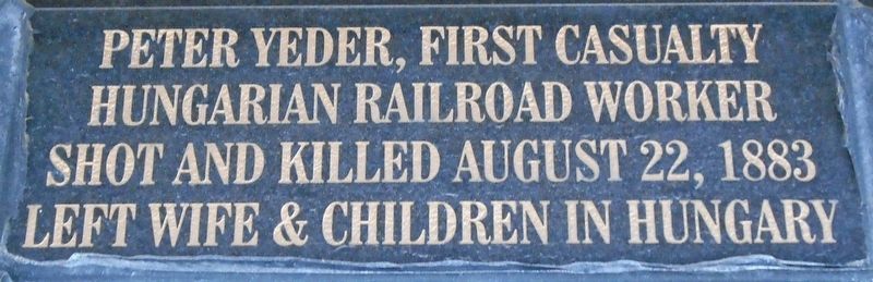 Punxsutawney Area Coal Miner & Railroader Memorial Tile image. Click for full size.