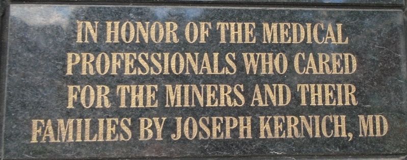 Punxsutawney Area Coal Miner & Railroader Memorial Tile image. Click for full size.