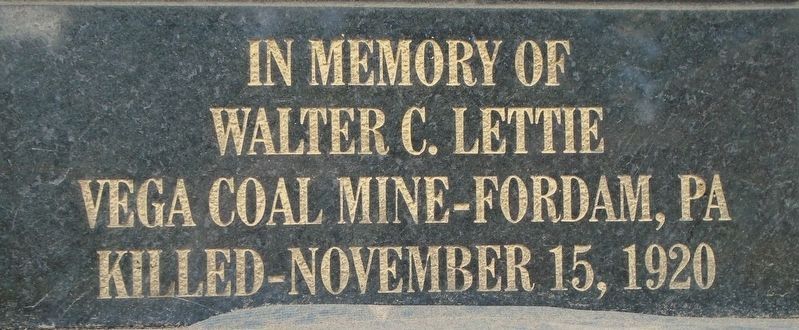 Punxsutawney Area Coal Miner & Railroader Memorial Tile image. Click for full size.