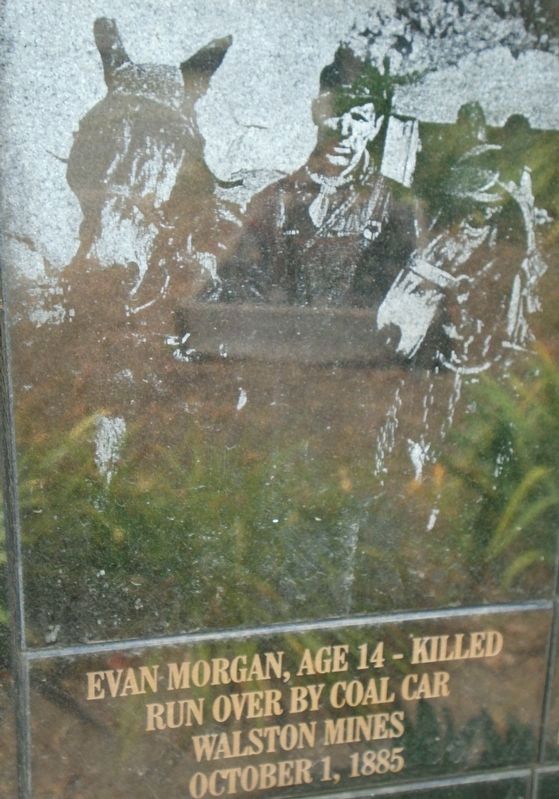 Punxsutawney Area Coal Miner & Railroader Memorial Tile image. Click for full size.