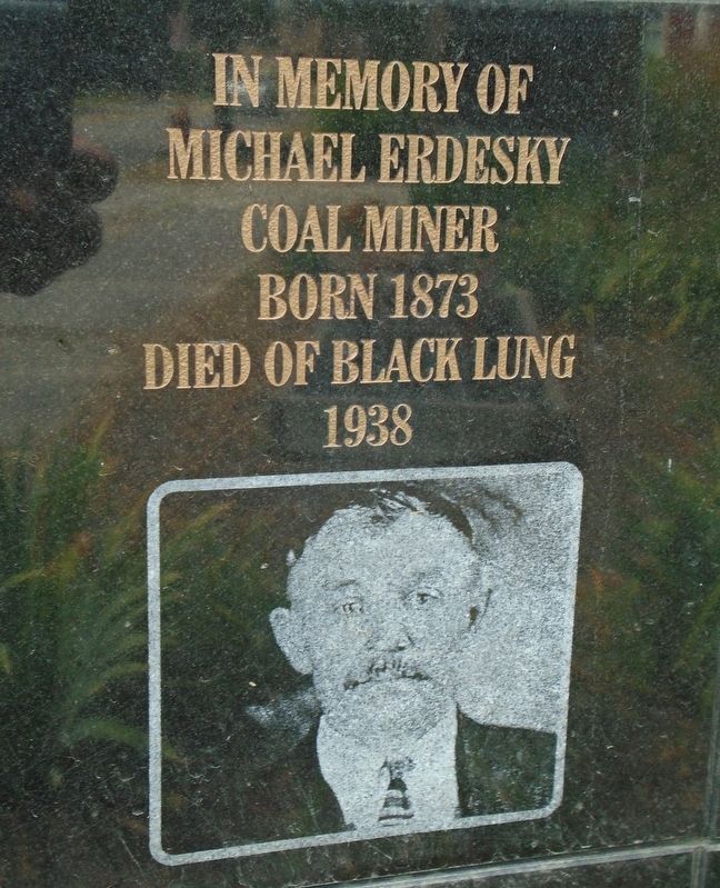 Punxsutawney Area Coal Miner & Railroader Memorial Tile image. Click for full size.