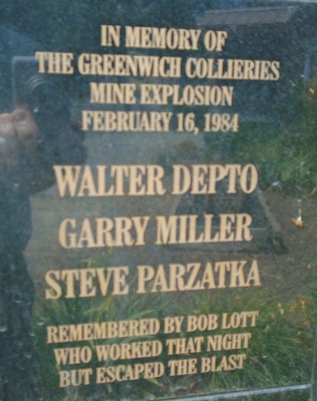 Punxsutawney Area Coal Miner & Railroader Memorial Tile image. Click for full size.