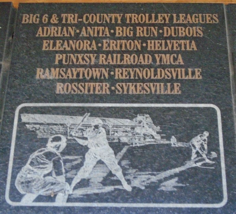 Punxsutawney Area Coal Miner & Railroader Memorial Tile image. Click for full size.