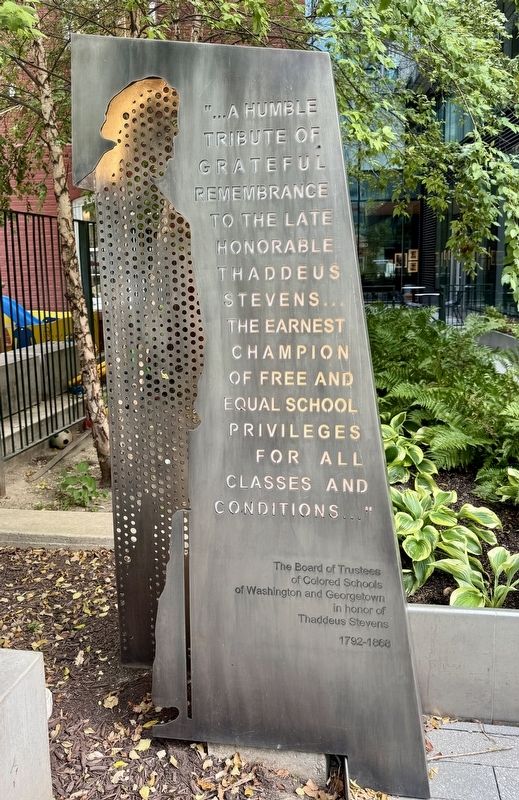 Thaddeus Stevens Marker image. Click for full size.
