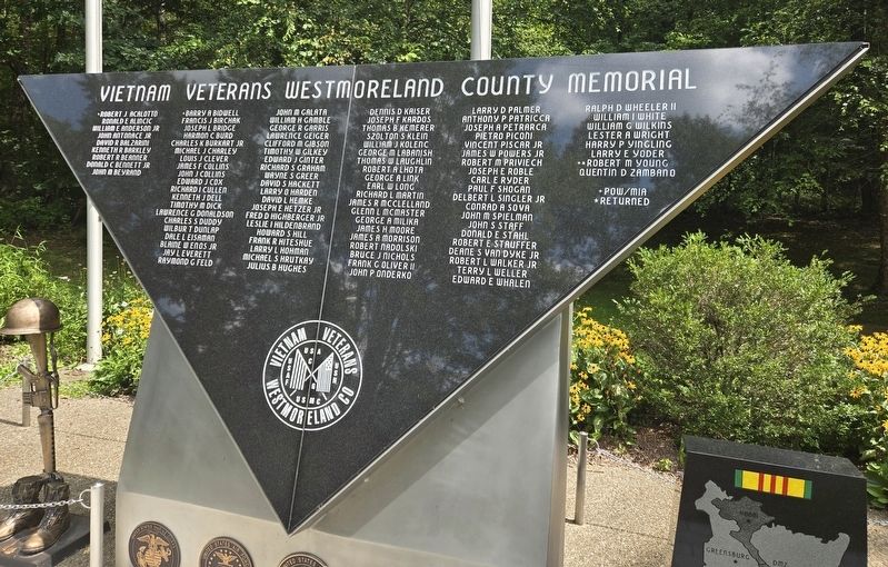 Vietnam Veterans Westmoreland County Memorial image. Click for full size.