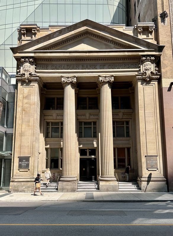 The former Canadian Bank of Commerce - Yonge-Queen Branch. Click for full size. The former Canadian Bank of Commerce - Yonge-Queen Branch image. Click for full size.