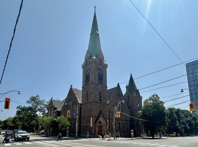 The former St. Andrew�s Church, now Grace Toronto Church image. Click for full size.