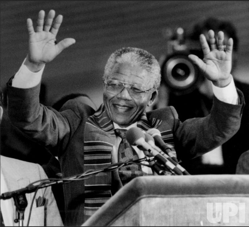Freedom Tour: Nelson Mandela in Harlem image. Click for more information.