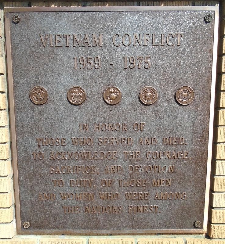 War Memorial Marker. Click for full size. War Memorial Marker image. Click for full size.