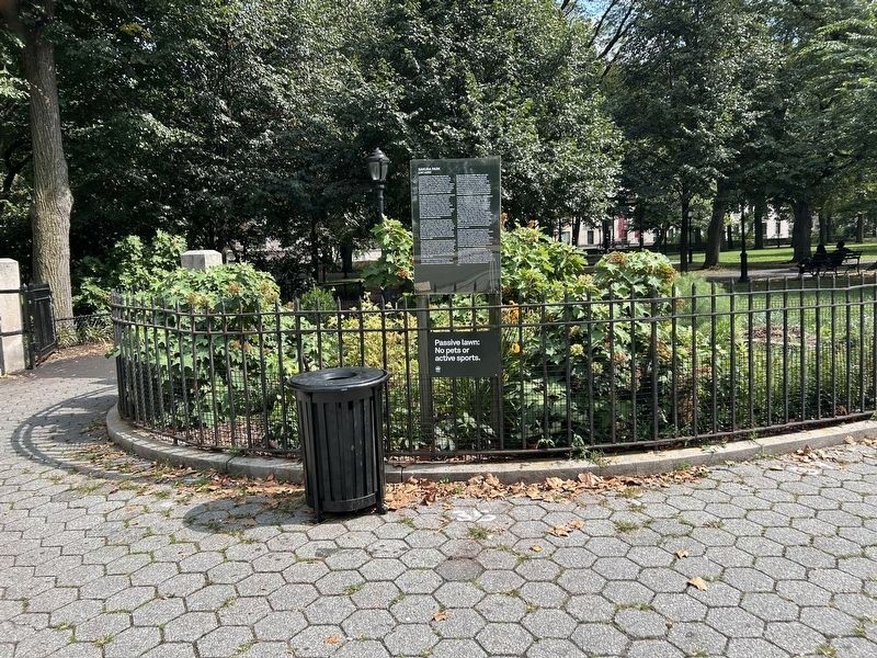 Sakura Park Marker image. Click for full size.