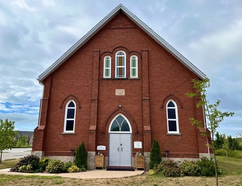Munn’s Methodist Chapel Marker. Click for full size. Munn’s Methodist Chapel Marker image. Click for full size.