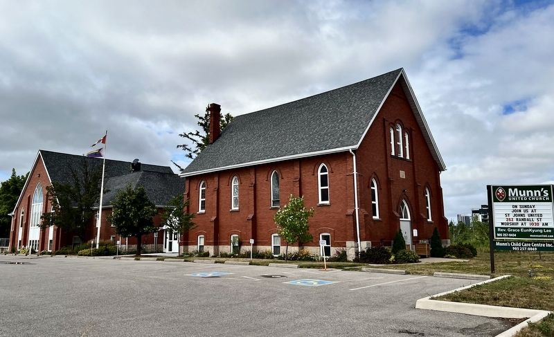 Munn’s United Church, 2025. Click for full size. Munn’s United Church, 2025 image. Click for full size.
