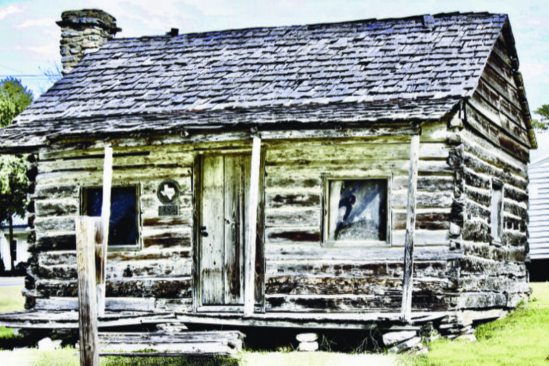 Steinhagen Log Cabin Marker. Click for full size. Steinhagen Log Cabin Marker image. Click for full size.