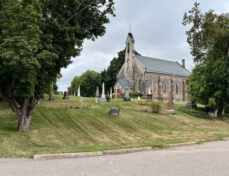The Boston Cemetery Association Marker. Click for full size. The Boston Cemetery Association Marker image. Click for full size.