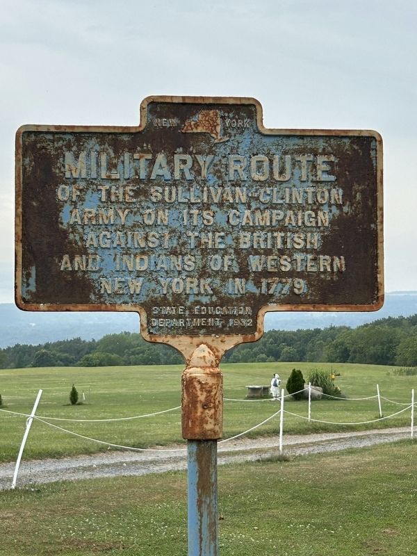 Military Route Marker image. Click for full size.