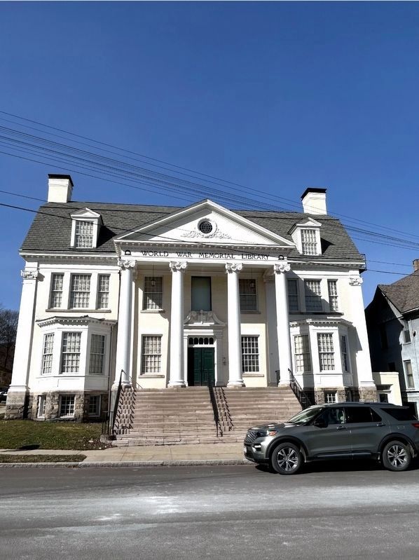 War Memorial Library image. Click for full size.