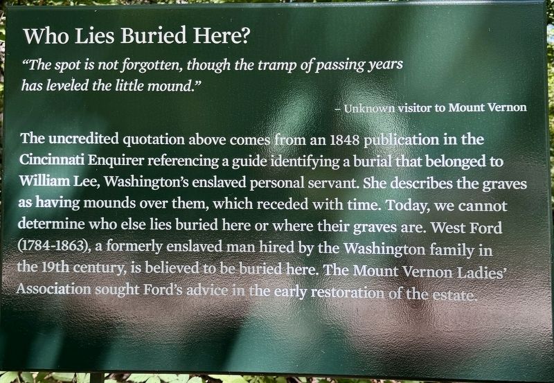 Who Lies Buried Here? Marker. Click for full size. Who Lies Buried Here? Marker image. Click for full size.