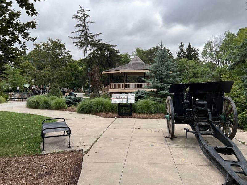 Milton’s World War I Field Gun Marker. Click for full size. Milton’s World War I Field Gun Marker image. Click for full size.