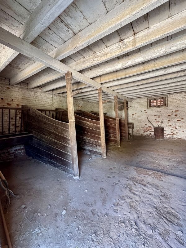 Stables Interior (Stalls). Click for full size. Stables Interior (Stalls) image. Click for full size.