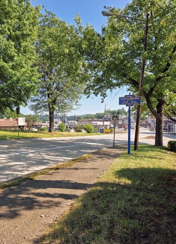 Leechburg Marker. Click for full size. Leechburg Marker image. Click for full size.