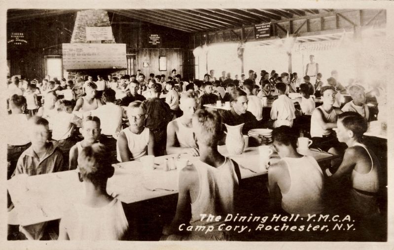 The Dining Hall, YMCA Camp Cory image. Click for full size.