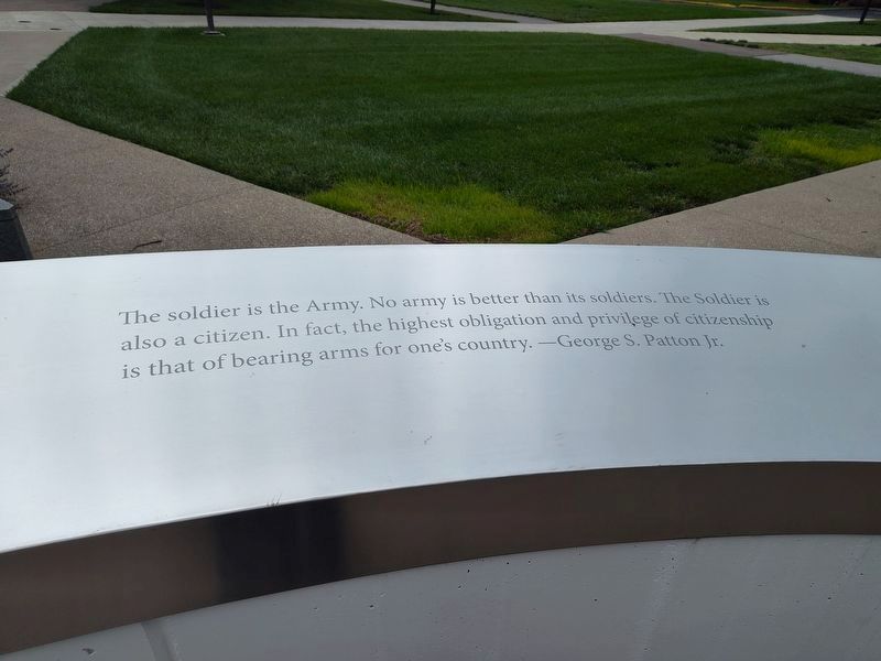 ﻿Miami University Alumni Veteran's Tribute Marker image. Click for full size.