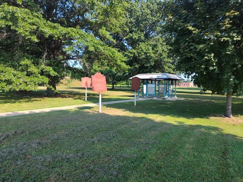 The Battle of Buffington Island Marker. Click for full size. The Battle of Buffington Island Marker image. Click for full size.