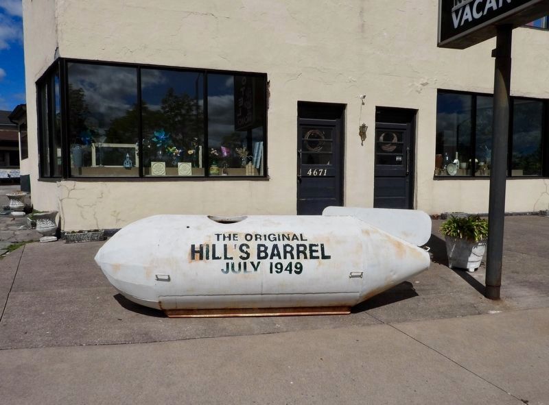 The Original Hill's Barrel - Marker image. Click for full size.