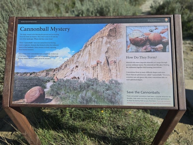 Cannonball Mystery Marker image. Click for full size.