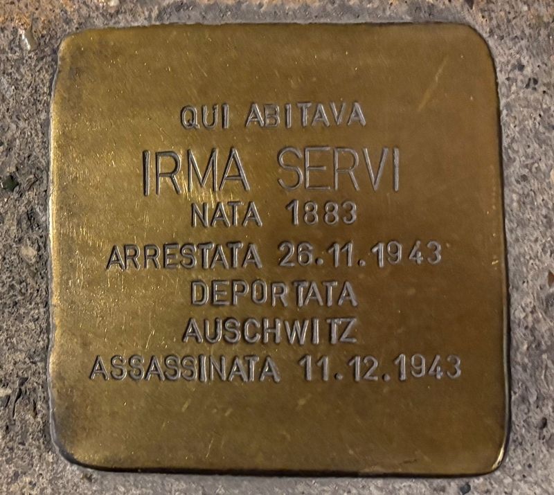 Irma Servi Marker image. Click for full size.