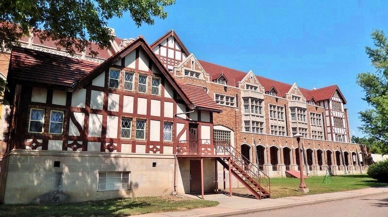Holy Cross Abbey Monastery (<i>southeast elevation</i>). Click for full size. Holy Cross Abbey Monastery (<i>southeast elevation</i>) image. Click for full size.