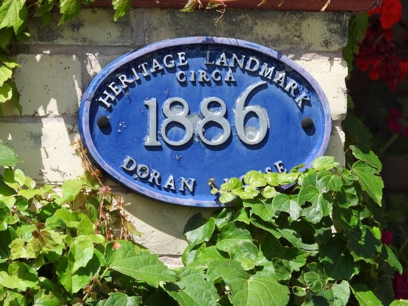 Doran House 1886 Marker image. Click for full size.