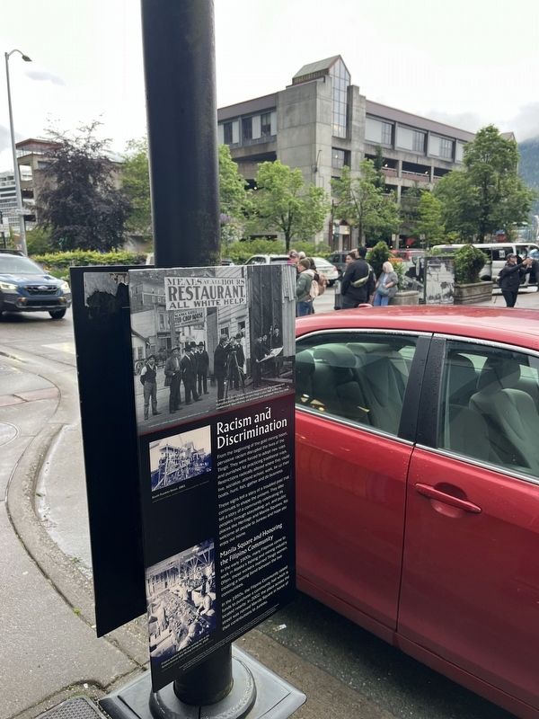 Racism and Discrimination Marker. Click for full size. Racism and Discrimination Marker image. Click for full size.