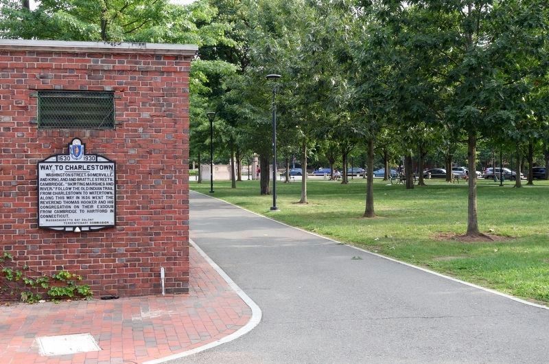 Way to Charlestown Marker image. Click for full size.