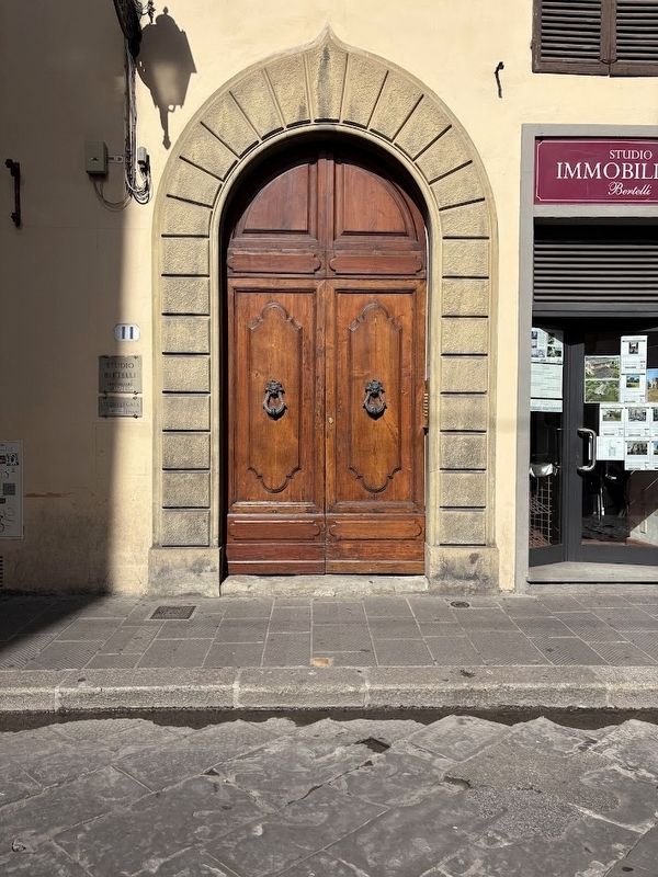 Enrica Calabresi Marker at Via del Proconsolo 11. Click for full size. Enrica Calabresi Marker at Via del Proconsolo 11 image. Click for full size.