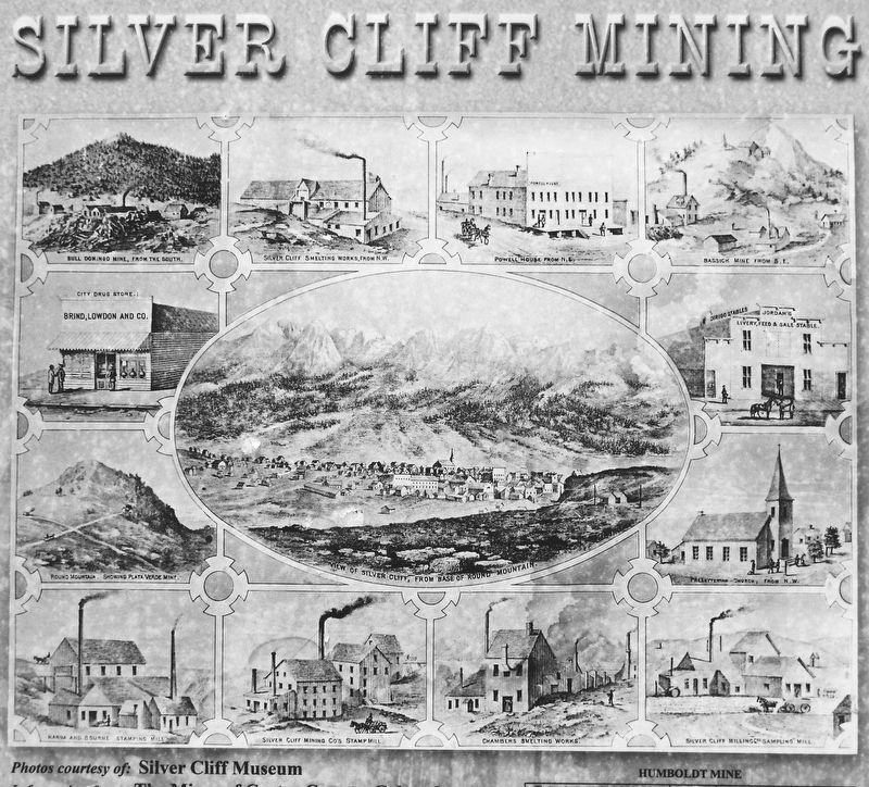 Silver Cliff Mining Marker photos image. Click for full size.