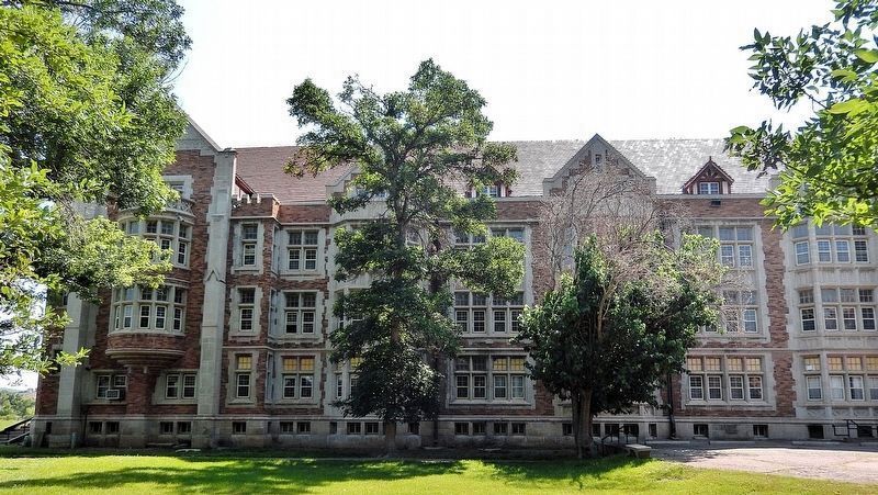 Holy Cross Abbey Monastery (<i>west elevation</i>). Click for full size. Holy Cross Abbey Monastery (<i>west elevation</i>) image. Click for full size.