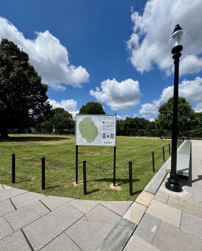 Arlington National Cemetery Marker image. Click for full size.