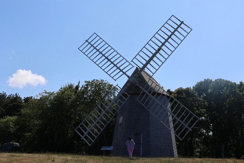 Higgins Farm Windmill Marker. Click for full size. Higgins Farm Windmill Marker image. Click for full size.