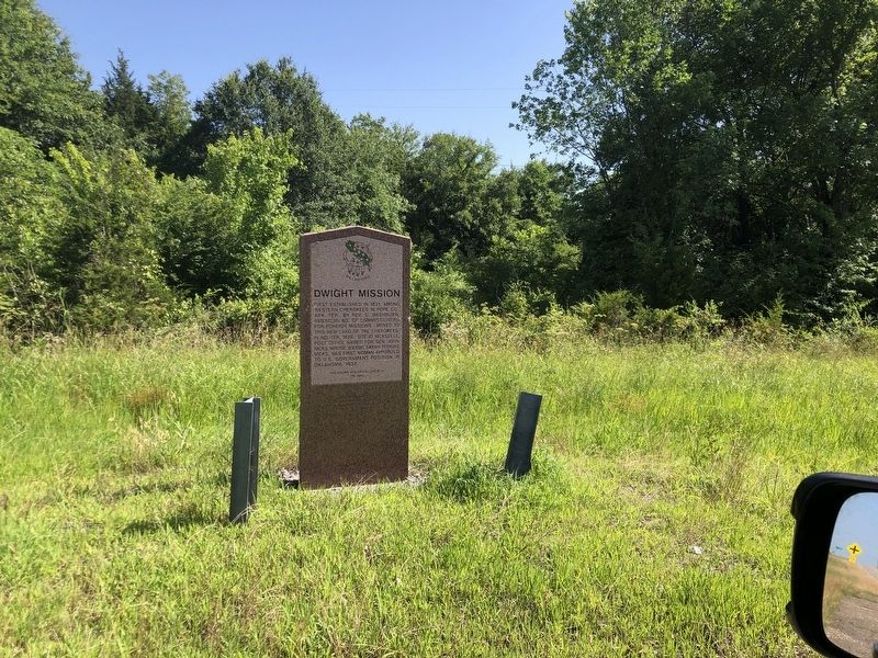 Dwight Mission Marker image. Click for full size.