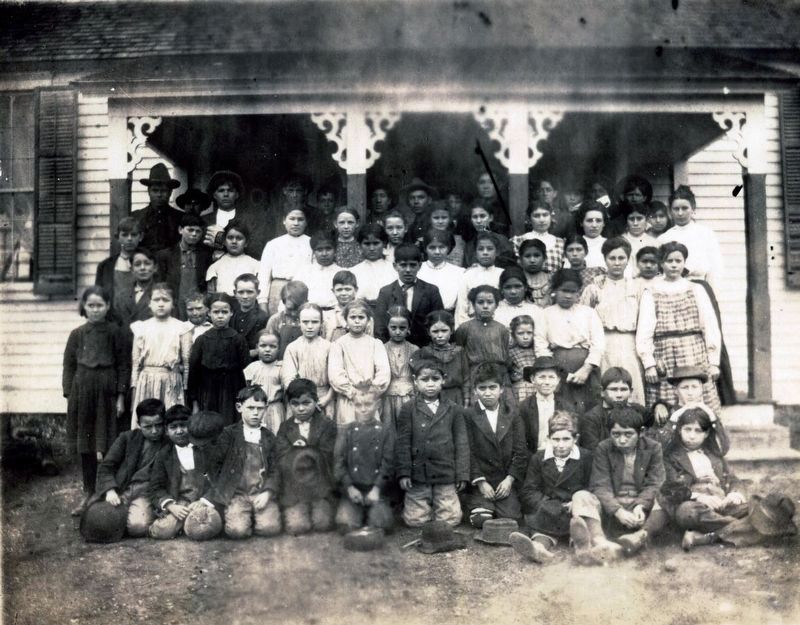 Dwight Mission School student body image. Click for full size.