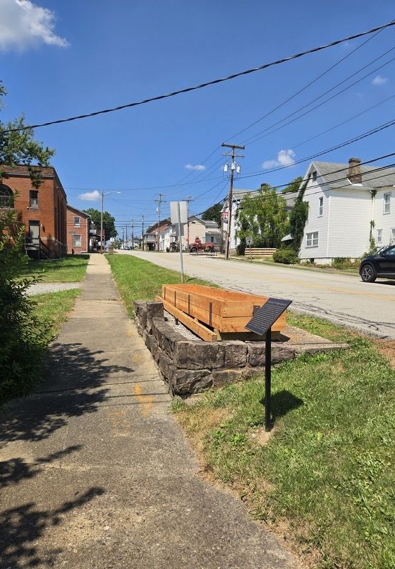 Delmont's Water Trough Marker image. Click for full size.