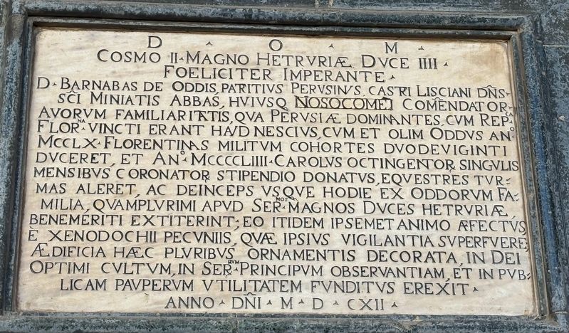 Barnabas de Oddis Marker image. Click for full size.