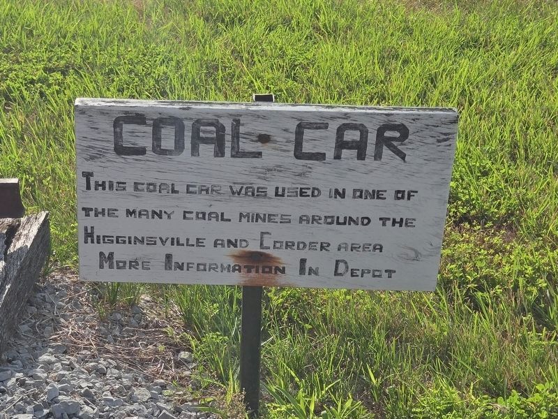 Coal Car Marker. Click for full size. Coal Car Marker image. Click for full size.